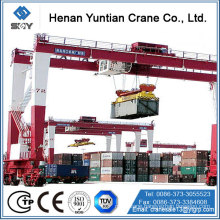 10-300Ton New Feature China Supplier Product RTG Rubber Tyred Gantry Crane